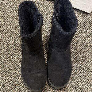 Cat & Jack Black Kids Boots